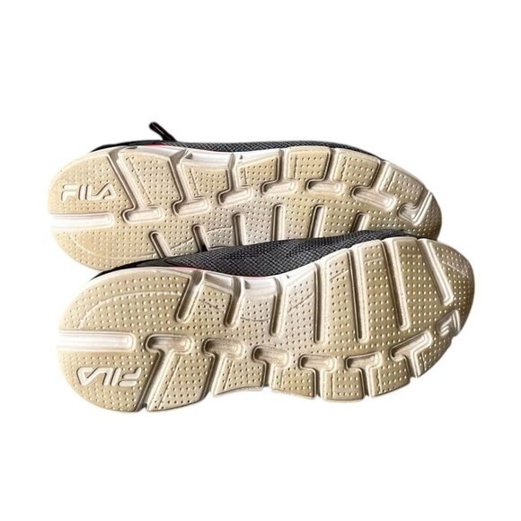 FILA Pink & Gray Tennis Shoes- Size 10 - Picture 3 of 5